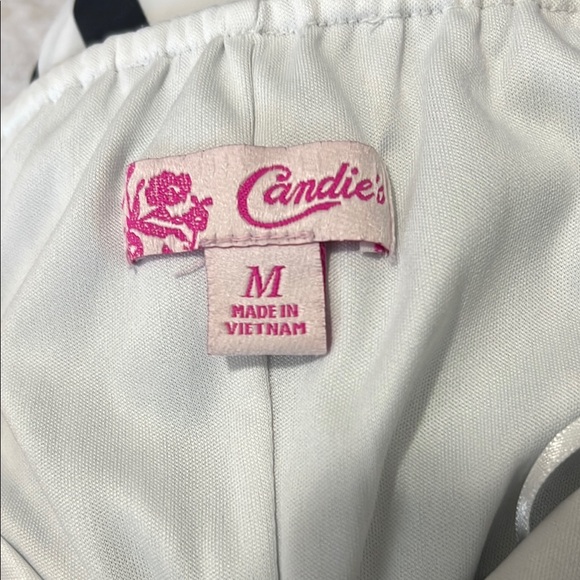 Candie’s Black and White Striped Dress - Picture 9 of 10